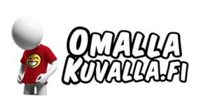 OmallaKuvalla.fi verkkokaupan logo