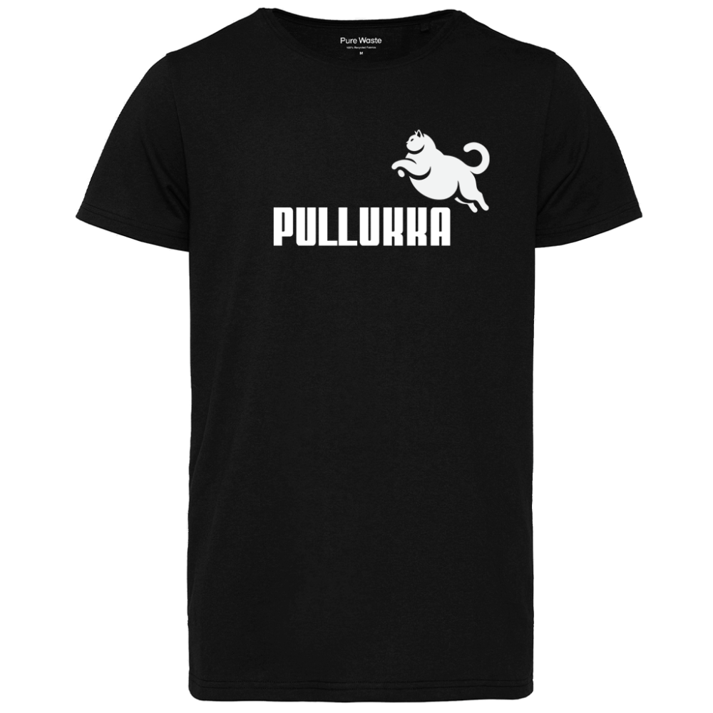 Ympäristöystävällinen huumori printti t-paita.