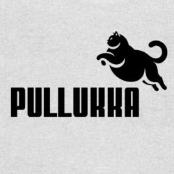 pullukka logo harmaa