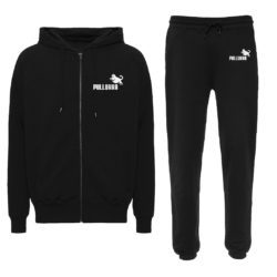 Pullukka Tracksuit: Vetoketjuhuppari & Housut